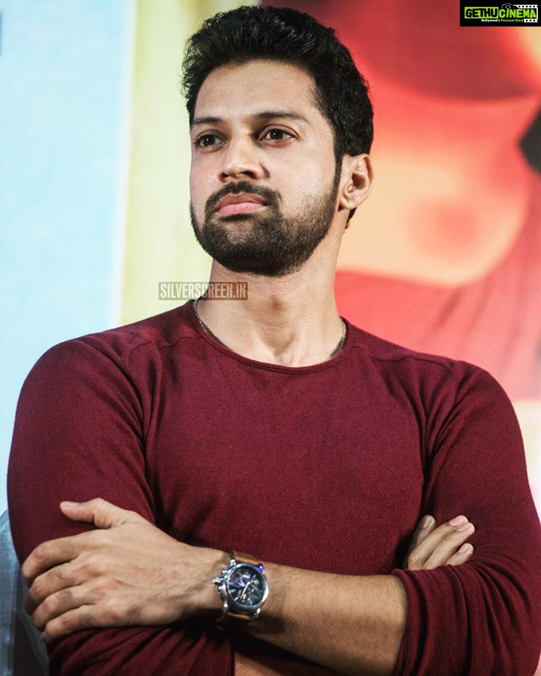 Santhosh Prathap Instagram - #mrchandramouli #pressmeet #july6th #worldwiderelease #kollywood #bofta #sonymusic