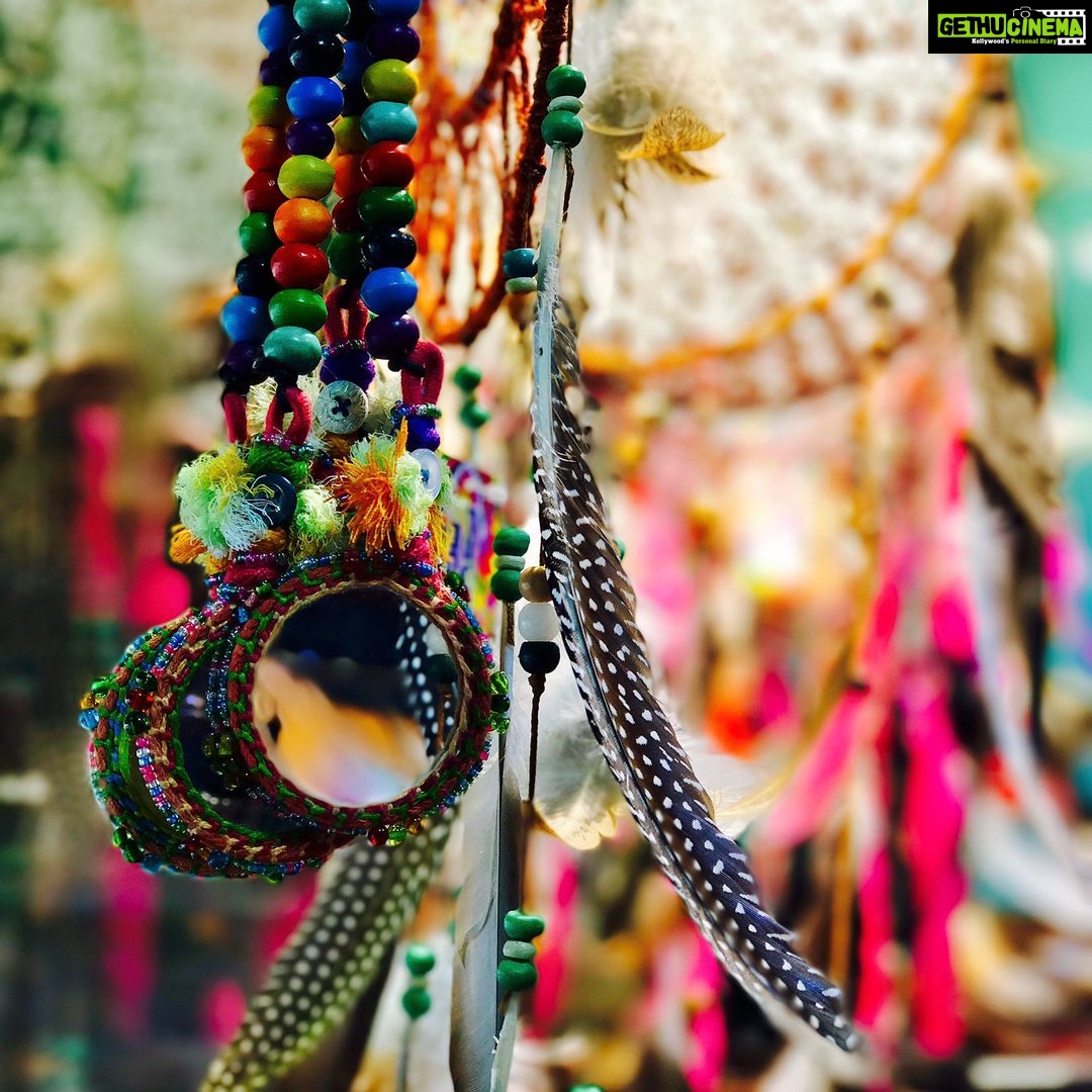 Santhosh Prathap Instagram - "All things are bound together. All things connect." #dreamcatcher #lifequotes Bangalore, India