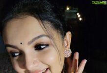 Saranya Mohan Instagram - 🥰🥰❤ Good night Ear rings : @inno_trends
