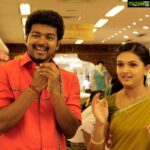 Saranya Mohan Instagram - Its been 10 years since Velayudham movie released and still many address me as 'Thalapathy Thangachi'. I feel proud and honoured to have worked with a such a good artist and a human being. In this special day, I wish Vijay Anna a happy and prosperous birthday and life ahead. #happybirthdaythalapathy