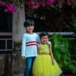 Saranya Mohan Instagram - Good morning 🥰💞 Poorni's 👗 @fingerprinz_bridal_hub 📸 @shaam_murali