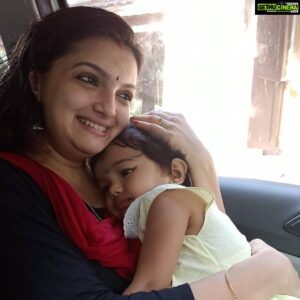 Saranya Mohan Instagram - Happy Birthday to my naughtiest baby❤️amma's pooni kuttan💞❤️