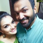 Saranya Mohan Instagram - Selfie with Mr. @swami_bro