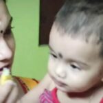 Saranya Mohan Instagram – Annapoorna tasting lemon for the first time 🥰😍