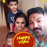 Saranya Mohan Instagram – @swami_bro 
Happy Vishu friends
