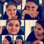 Saranya Mohan Instagram – 😃🤗🤭🤪😬🤨