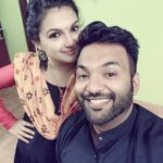 Saranya Mohan Instagram - Good Night 😊❤️ @swami_bro