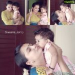 Saranya Mohan Instagram - With pirannal kutti Poorni