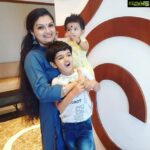 Saranya Mohan Instagram - Paddu's expression says it all.