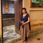 Saranya Mohan Instagram – ❤Thrikkulangara Temple, Kaakkamoola, Trivandrum ❤ Vellayani