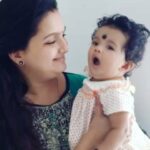 Saranya Mohan Instagram - Lullaby for my munchkin😍 #saranyamohan