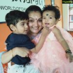 Saranya Mohan Instagram – Happy birthday my Paddu ❤️
Paddu is sharing his happiness with his one and only babykuttan 💕😘 we miss you Acha  @swami_bro