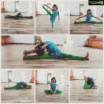 Saranya Mohan Instagram - What makes me happy? This. My dearest lil Kalyani perfecting her poses.Happiness of a teacher lies in the results of the hard work of your student. 😘😘😘😘