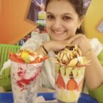 Saranya Mohan Instagram - Happiness is Falooda. 😜 Haji Ali Juice Centre mot