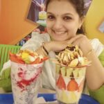 Saranya Mohan Instagram - Happiness is Falooda. 😜 Haji Ali Juice Centre mot