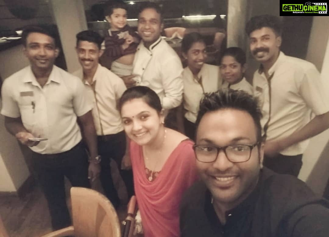 Saranya Mohan Instagram - Thank you @turtleonthebeach_kovalam for a beautiful dinner. Special thanks to Chef Rajesh for impeccable dishes he served. Thanks to the dear staffs as well for the lovely experiences. Gokulam Grand Turtle on the Beach