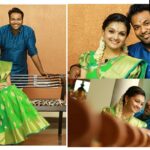 Saranya Mohan Instagram - Our 3rd en"cage"ment anniversary 😂😝😝 😍❤️ Trivandrum, India