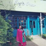 Saranya Mohan Instagram - He does it again. #poser#saranyamohan #paddu#baby Cafe Deja Brew