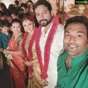 Saranya Mohan Instagram - Happy Married life dear Bhavoose😘😘😘@ms_june6