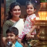 Saranya Mohan Instagram - A beautiful day end with prayer 🙏❤️