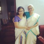 Sarayu Mohan Instagram - Amma#pirannalkutty#