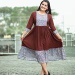 Sarayu Mohan Instagram - Gudmrng! Wearing simple kurthi from @vddesignz.in 🥰 Shot for @insta_glamoruz Clicked by @_story_telle__r