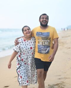 Sarayu Mohan Instagram - We paused all worries♥️ It was a much needed break, especially for @sanalvaassudev I compelled him like anything for this trip... And end of the day, i could see him more relaxed and much more ready for next phase 😍.. Thank u so much @cliffstories for all the love and great hospitality... Those great ambience,good food, beautiful,silent evenings and sunset will remain close to our heart forever ♥️clicks @aju_bhuvanendran Cliff Stories