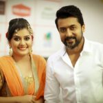 Sarayu Mohan Instagram - Happy birthday surya sir♥️