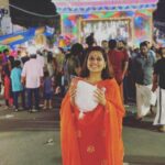 Sarayu Mohan Instagram – തൃപ്പൂണിത്തുറ ഉത്സവം♥️