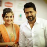 Sarayu Mohan Instagram - #fan girl#silly me#excited#Sainu Whiteline photograph#