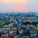 Satna Titus Instagram - Filled With Colorful Evening🌇🧡 Chennai, India