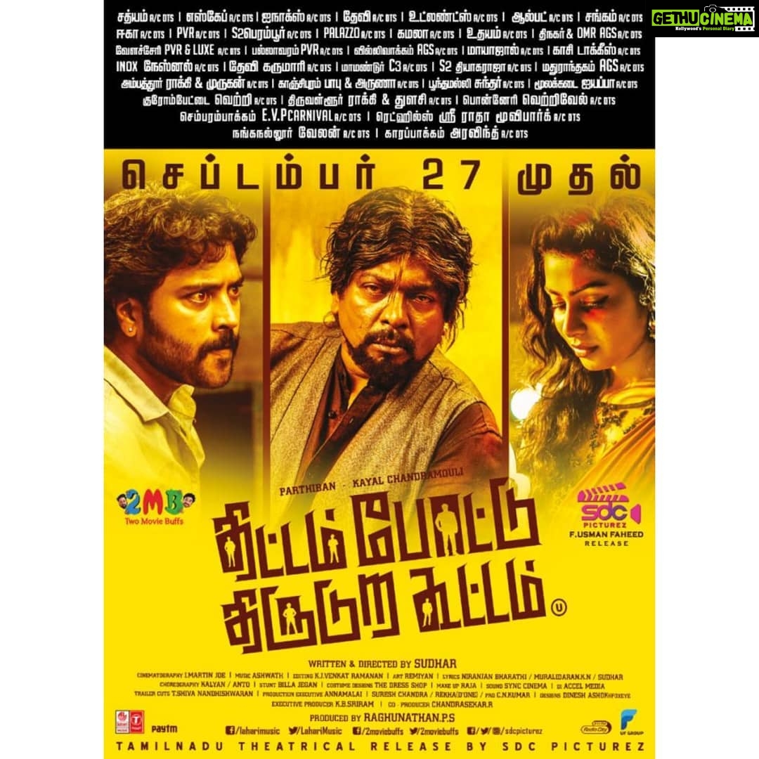 Satna Titus - 1K Likes - Hey Everyone! 😊 Here's the theatres list in your Cities!😊 #Thittampoattu ThiruduraKootam #tptk #Sdc_picturez #2moviebuffs