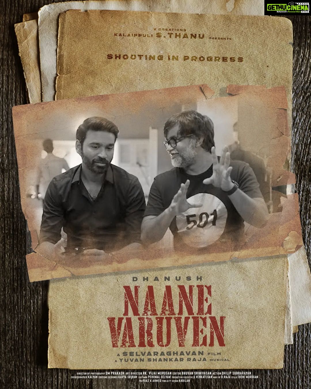 Selvaraghavan - 44.7K Likes - #naanevaruven
@thevcreation
@dhanushkraja
@itsyuvan
@omdop
@vijaimuruganrk
@dhilipsubbarayan