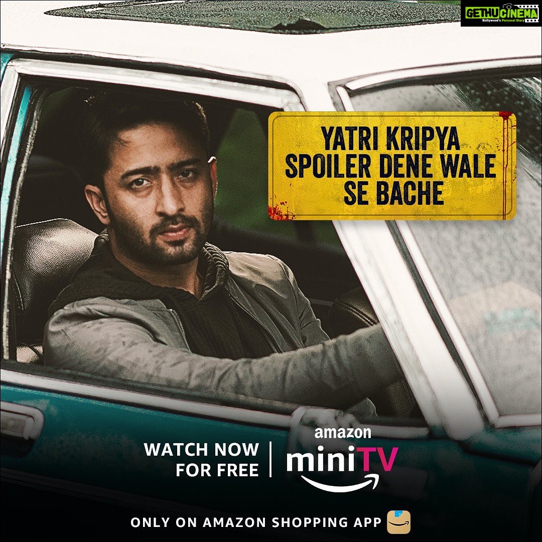 Shaheer Sheikh Instagram - spoiler ko bolo no-no! 😶ðŸ¤ðŸ¤« And watch our new short film ‘Yatri Kripya Dhyan De’ for FREE on Amazon miniTV only on your Amazon Shopping App . . . @minitvonamazon @shaheernsheikh @shwetabasuprasad11 @theitembomb @bigbannerfilms @shaneemz @priamundra @jintolight_worker @snipsnapkhush @sreeragsaji @shrobo @robin_kunjukutty @praveenr.das @madgeniusproductions @akhilstories @shibunaza @andresdelgado_colorist @meeteshtaneja #YatriKripyaDhyanDe #ShaheerSheikh #ShaheerAsSumit