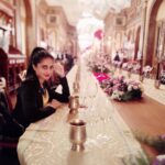 Shamlee Instagram - Smile like the killer you are 😈 #palacehotel #dinewell #foodie #travelgram #travel Taj Falaknuma Palace