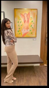 Shamlee Instagram - Thank you @vennba_artgallery @artcube.gallery for making me a part of the Crosswords exhibit. One last day of the show. Drop in peeps! Venue 📍 Vennba Art Gallery, T Nagar, Chennai Time 10 am - 7 pm #art #artist #painting #paintingoftheday #artwork #artofinstagram #artgallery #gallery #instagood #artstudio