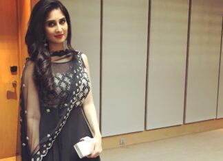 Shamlee Instagram - #ammammagarillu promotions styling @chaitanyarao_official outfit @zingbifashion jewellery @theblushbox thank u 😀 #tollywood #tollywoodactress #tollywoodactor