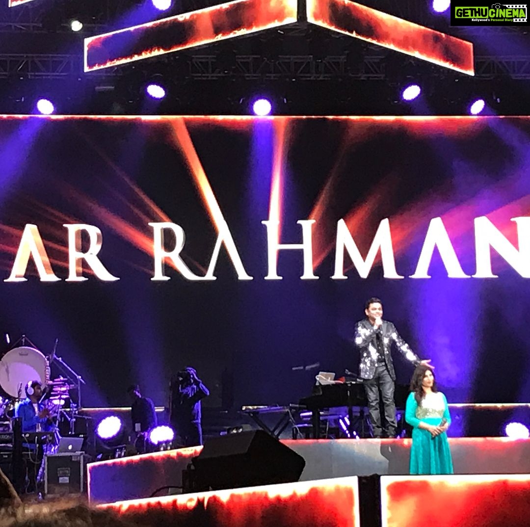 Shamlee Instagram - #arrahaman #rahmanconcert #arrahmanconcert2018 #kollycinema Ymca Grounds, Nadanam