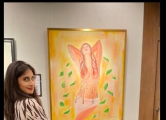 Shamlee Instagram - Thank you @vennba_artgallery @artcube.gallery for making me a part of the Crosswords exhibit. One last day of the show. Drop in peeps! Venue 📍 Vennba Art Gallery, T Nagar, Chennai Time 10 am - 7 pm #art #artist #painting #paintingoftheday #artwork #artofinstagram #artgallery #gallery #instagood #artstudio