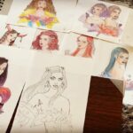 Shamlee Instagram - Pre painting process‼️ #art #artwork #artist #artists #artcollector #pastel #pastelpencils #pastelart