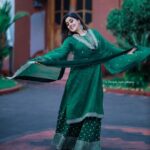Shamna Kasim Instagram - Believe in the power of your dreams… Costume: @silkycalicut Styling: @vasudevan.arun Makeup & hair: @sijanmakeupartist Pics: @premjith_kalluvathukkal Earring: @thelilthingscalicut