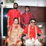 Shanmuga Pandian Instagram - Mom and Dad, I cannot begin to describe how blessed I am to have amazing parents in my life. Seeing true love through you both makes my heart happy. As your son I see perfection in both of you. I love you. Happy Wedding Anniversary ❤🥰🥰. . . . #parents#parentswedding#anniversary#weddinganniversary#vijayakanth#kollywood#cinema#politics#premalathavijayakanth#shanmugapandian#vijayaprabhakaran