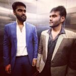 Shanmuga Pandian Instagram - We got the best genes of our parents 😉 BRO 👊🏻 #CAPTAIN . . . #brother#bro#brothers#bromance#suited#candid#posed#picture#kollywood#cinema#vijayaprabhakaran#shanmugapandian Salem, India