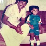 Shanthanu Bhagyaraj Instagram - தந்தையர் தின வாழ்த்துக்கள் 💛 #happyfathersday 😍