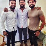 Shanthanu Bhagyaraj Instagram – Good friends spread Good Vibes 💛
@sandeep_deep 
@arunvijayno1 such an inspiration 🤗