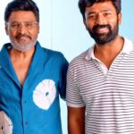 Shanthanu Bhagyaraj Instagram - Thank you @njsatz & team for this make over for appa @kbrs_.show 😊 @prachuprashanth @babu4love #Kumar @eshofficialpage @onlynikil @sathyanjfashionhouse
