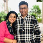 Shanthanu Bhagyaraj Instagram - Happy 37th Anniversary 😍💥 Wishing you both many more beautiful, healthy and happy years together 🤗💛 @kbrs_.show @poornimabhagyaraj @kikivijay11