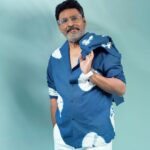 Shanthanu Bhagyaraj Instagram - #இதுநம்மஆளு 💙🤍 @kbrs_.show Concept & styling @njsatz Photography @prachuprashanth Outfit @sathyanjfashionhouse #Kumar @babu4love @eshofficialpage #Sathyanjyoutubechannel @onlynikil #NM