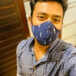 Shanthanu Bhagyaraj Instagram - Special vettiver masks from @poornimas_store 😷😍 Get your customised & favourite colours matched 🔥😍 Order now from @poornimas_store 😊😊