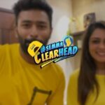 Shanthanu Bhagyaraj Instagram – Did you enjoy watching our super cheer for the #CSK boys? 

Share your #SemmaClearHeadCheer and unleash the super fan in you! 💛

Best ones stand a chance to win exciting team merchandise. 🎁

@semmaclearhead @chennaiipl @cskfansofficial #SemmaClearHead #ChennaiSuperKings #WhistlePodu 
@kikivijay11